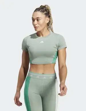 Adidas Camiseta corta Training Colorblock