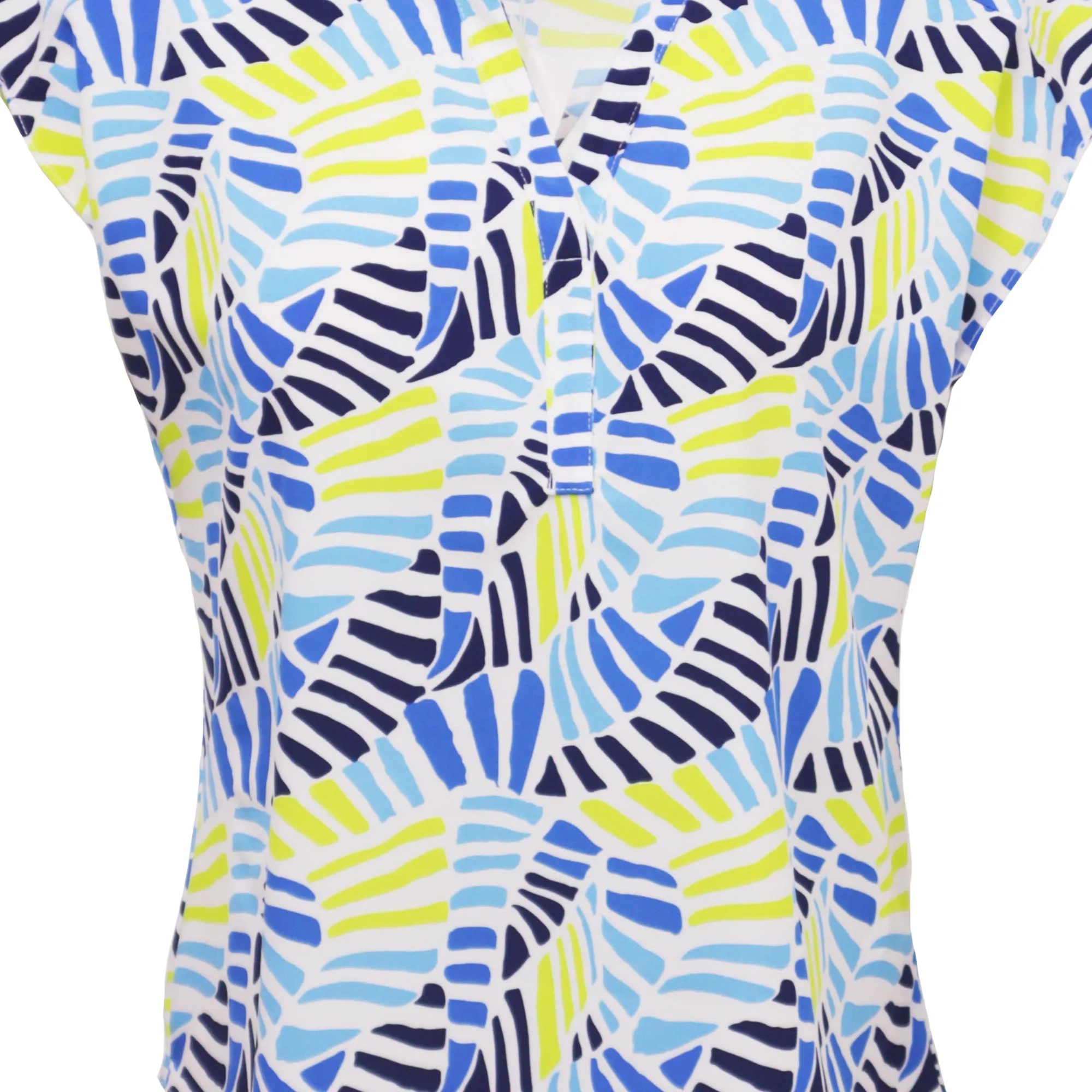 Blusa Casual con Estampado de Hojas Zucca 0472