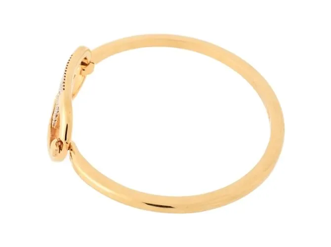 Brazalete Bangle Fendi Orlock Dorado 