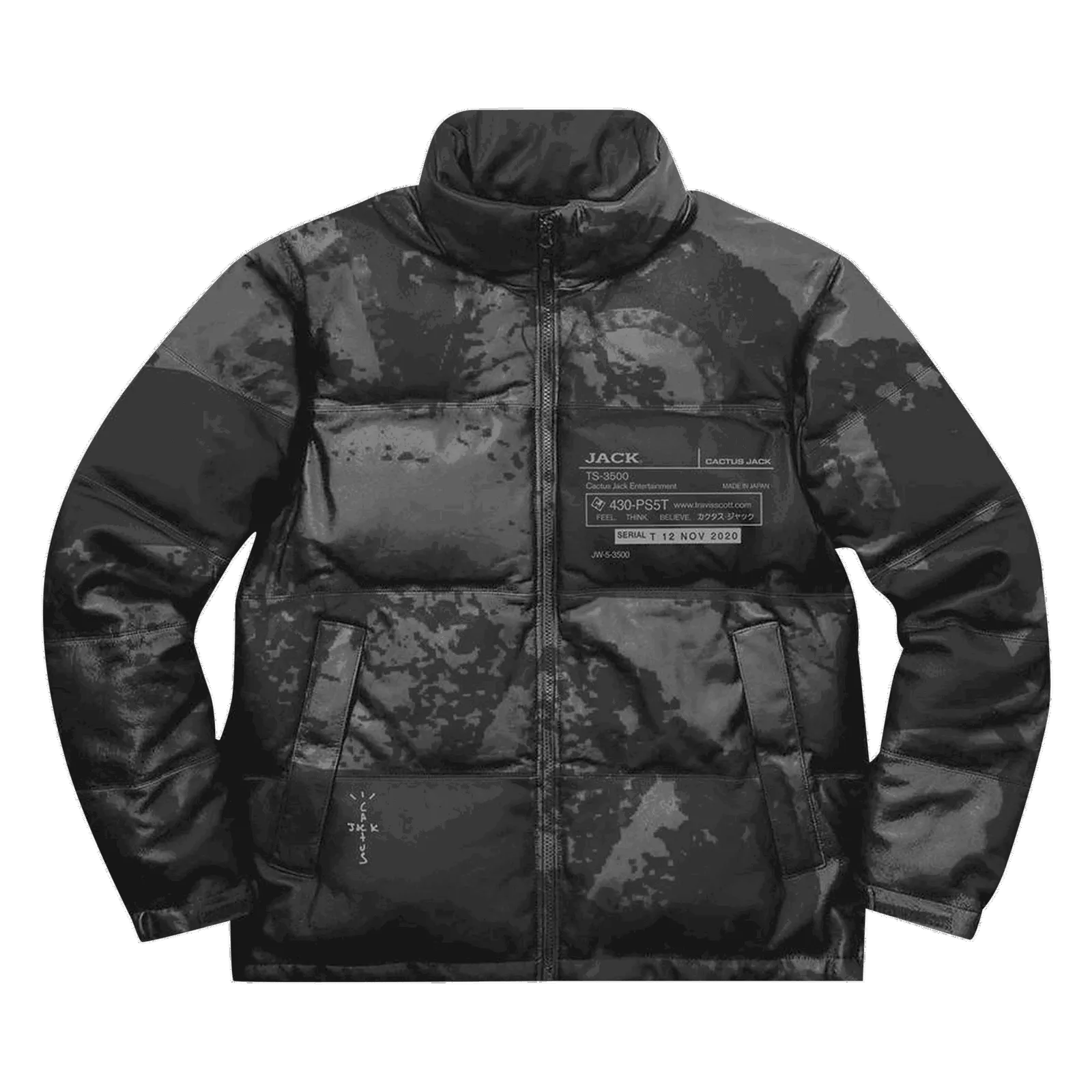 Cactus Jack by Travis Scott System Reflective Down Puffer