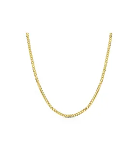 Cadena Barbada 2.5 mm Oro 18K 50cm