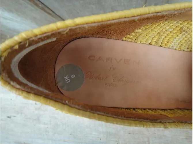 Carven bailarinas Amarillo 