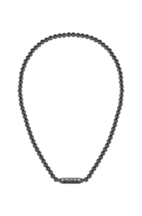 Collar de cuentas con cierre octogonal de la marca