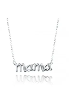 Collar en plata de ley Mamá
