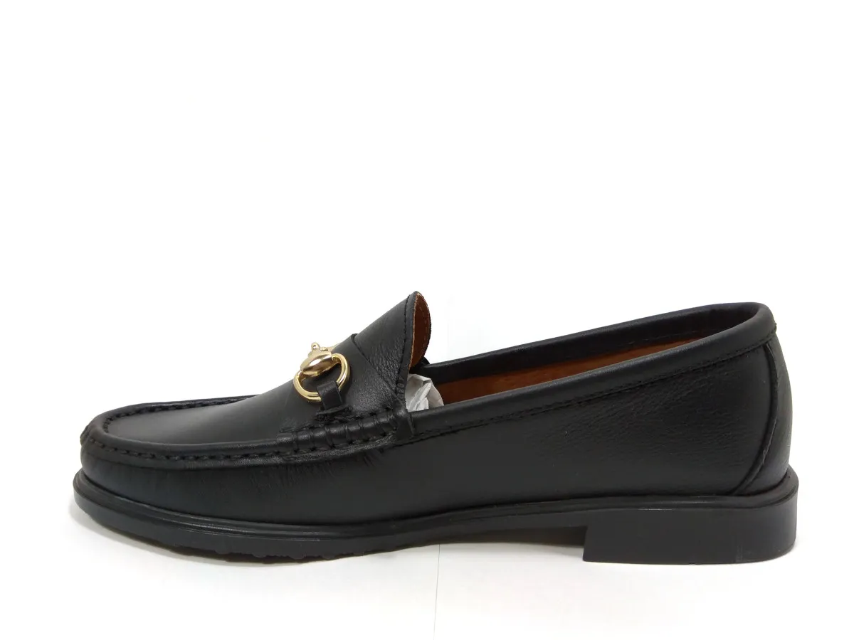 Deltell Mocasín cadena 1001 Negro