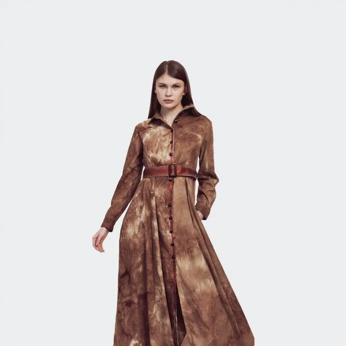 GOA GOA Vestido Goa Goa Camel