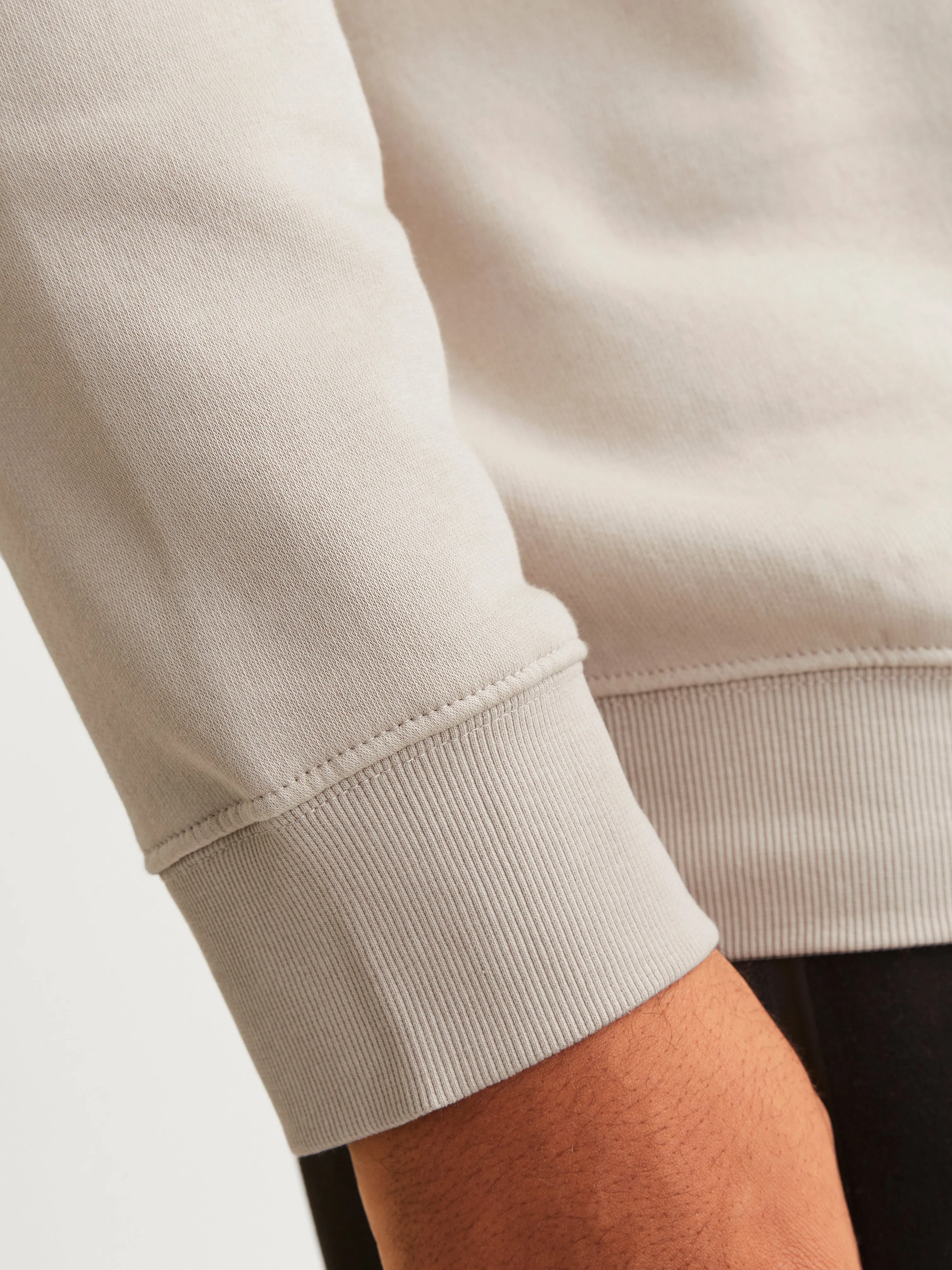 Plus Sudadera con capucha Logotipo | Beige | Jack & Jones®