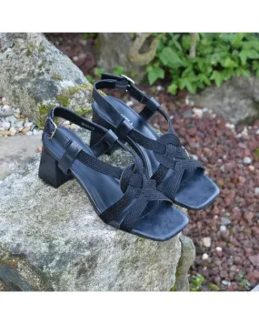 Sandalias de tacón DANGELA 23115 FIESTA negro
