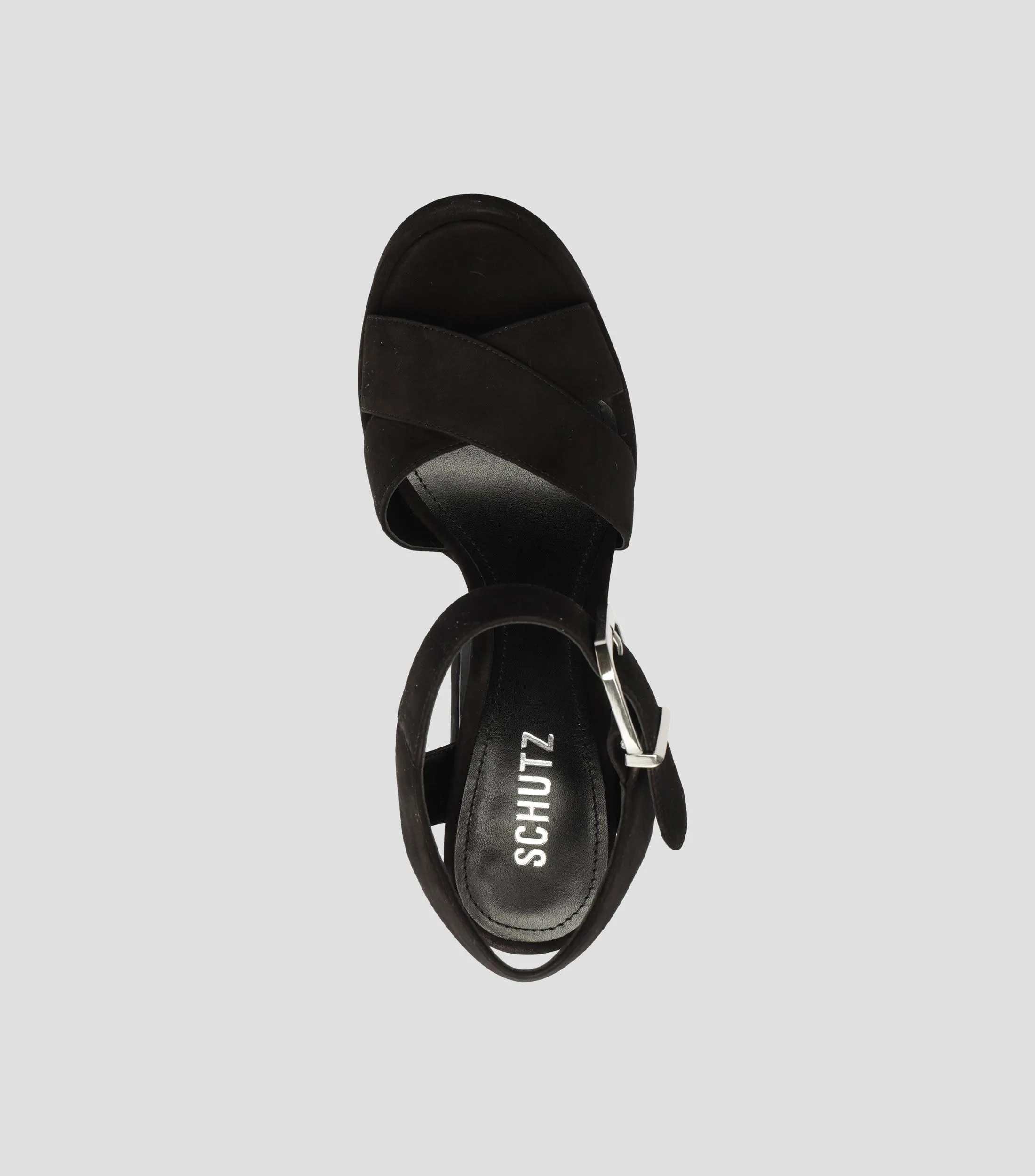 Schutz Sandalias con tacón alto ancho Mujer