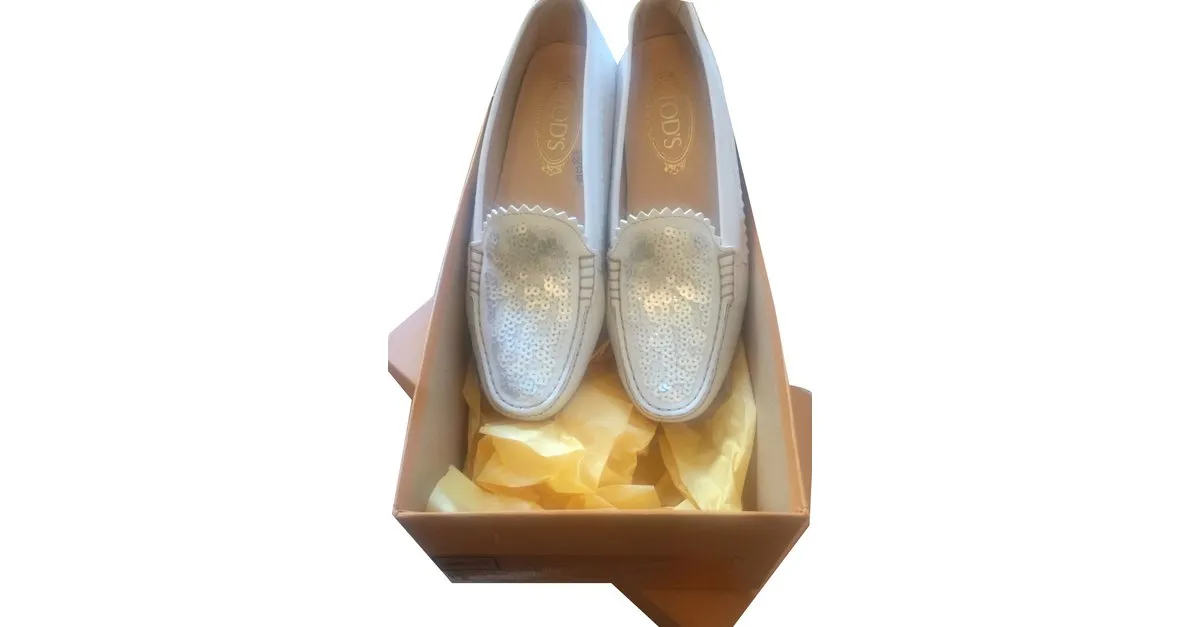 Tod's bailarinas Blanco 
