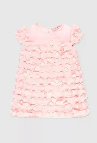 Vestido Estampado De Pétalos BOBOLI