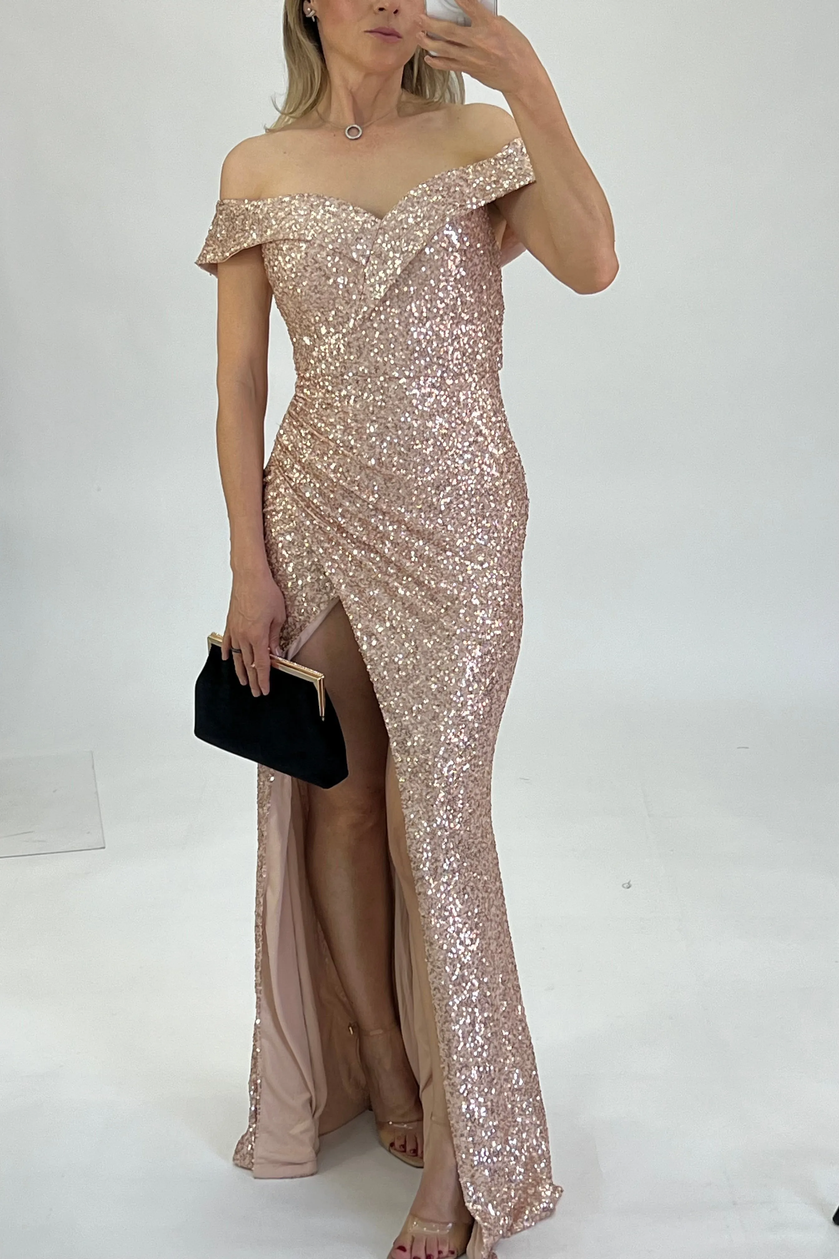 VESTIDO LENTEJUELA